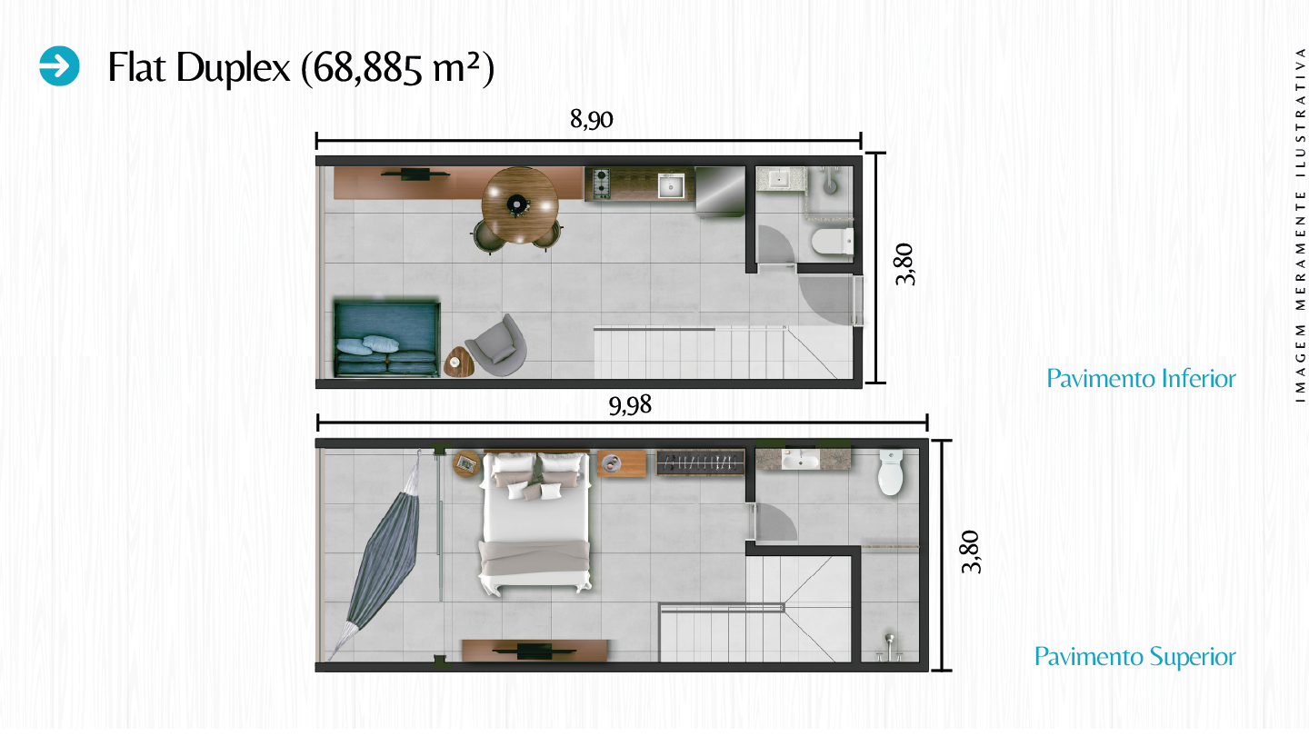 Maragogi Privilege - planta - duplex